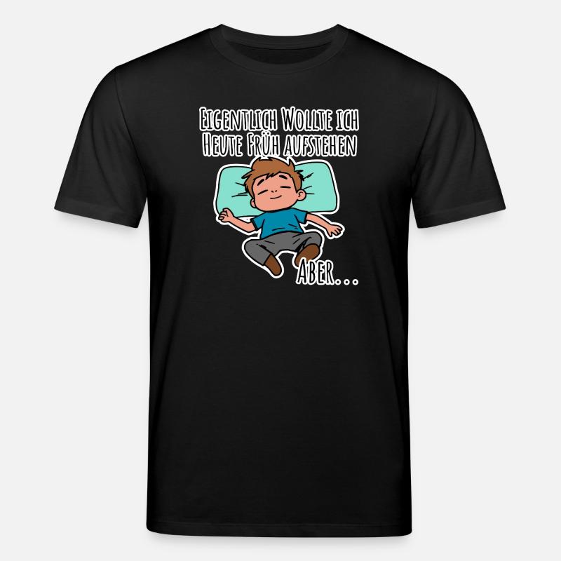 Morgenmuffel? Früh aufstehen oder faulenzen? - Stanley/Stella Unisex Bio-T-Shirt CREATOR  - Schwarz