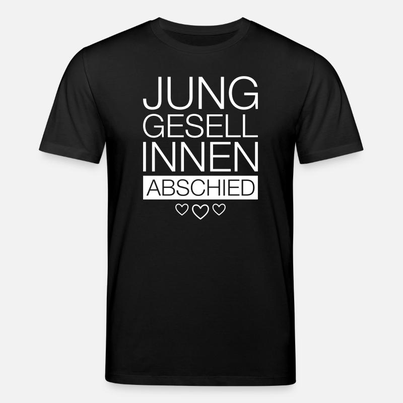 Junggesellinnen Abschied Herz - Stanley/Stella Unisex Bio-T-Shirt CREATOR  - Schwarz