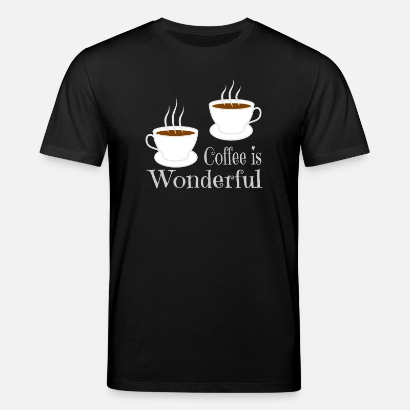 Kaffe - Stanley/Stella CREATOR økologisk unisex-T-shirt - sort