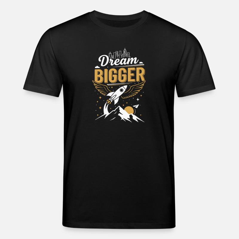 Große Träume | Zukunft - Stanley/Stella Unisex Bio-T-Shirt CREATOR  - Schwarz