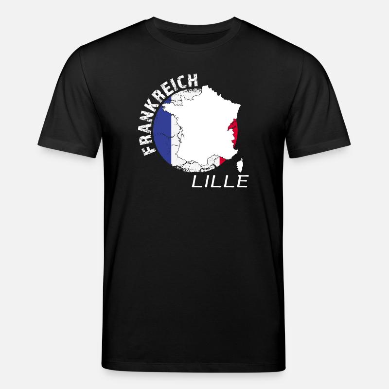 Lille - Stanley/Stella Unisex Bio-T-Shirt CREATOR  - Schwarz