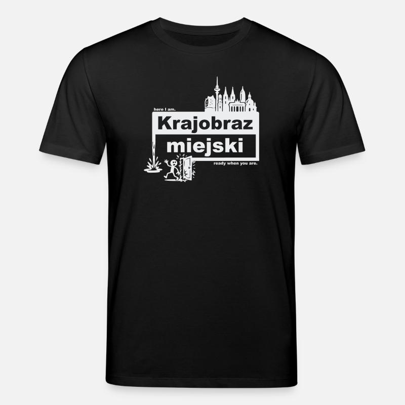 Stadtbild - polnisch - ready when you are - Stanley/Stella Unisex Bio-T-Shirt CREATOR  - Schwarz