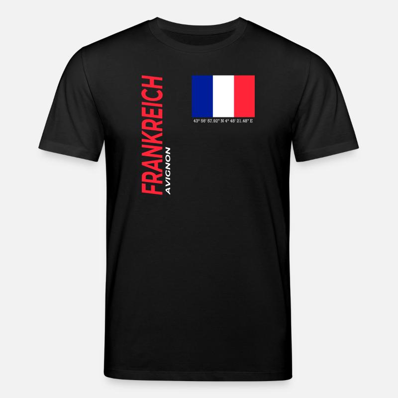 Avignon - T-shirt bio CREATOR Stanley/Stella Unisexe - noir