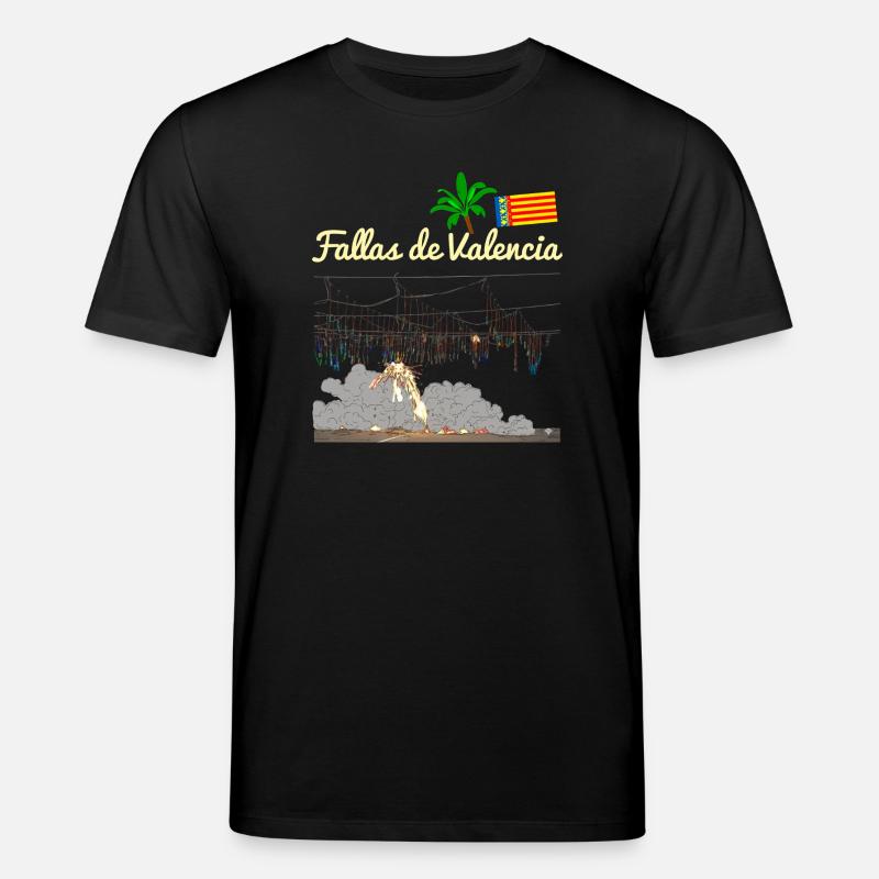 Fallas de Valencia Mascleta - T-shirt bio CREATOR Stanley/Stella Unisexe - noir