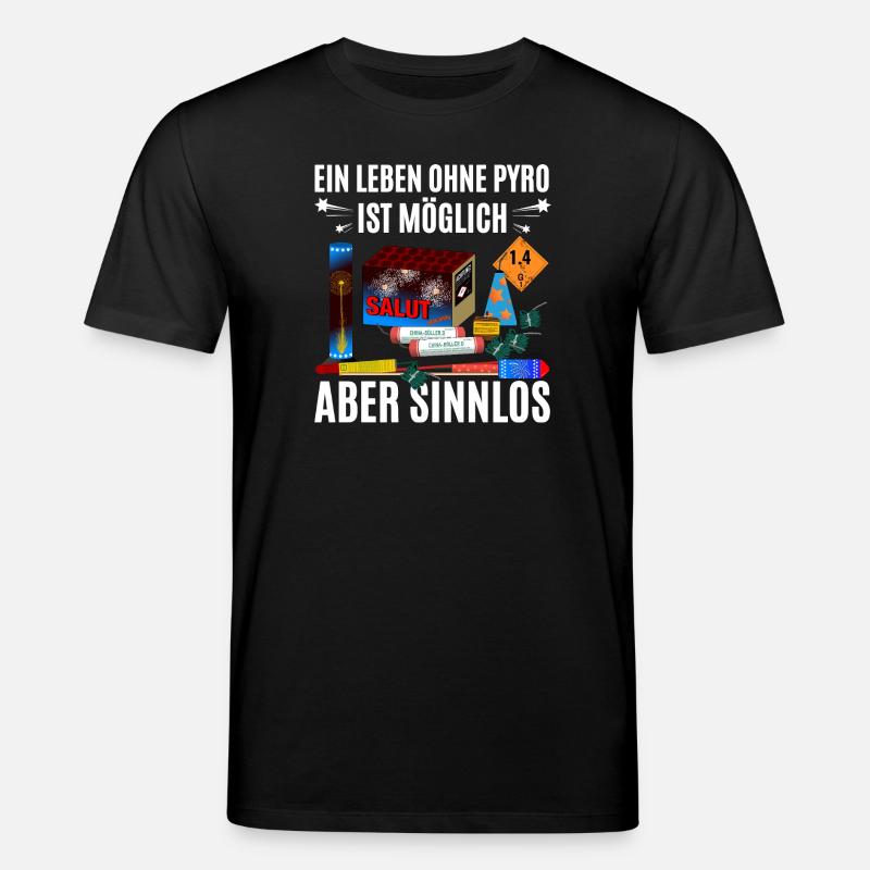 Pyro Experte - Stanley/Stella Unisex Bio-T-Shirt CREATOR  - Schwarz