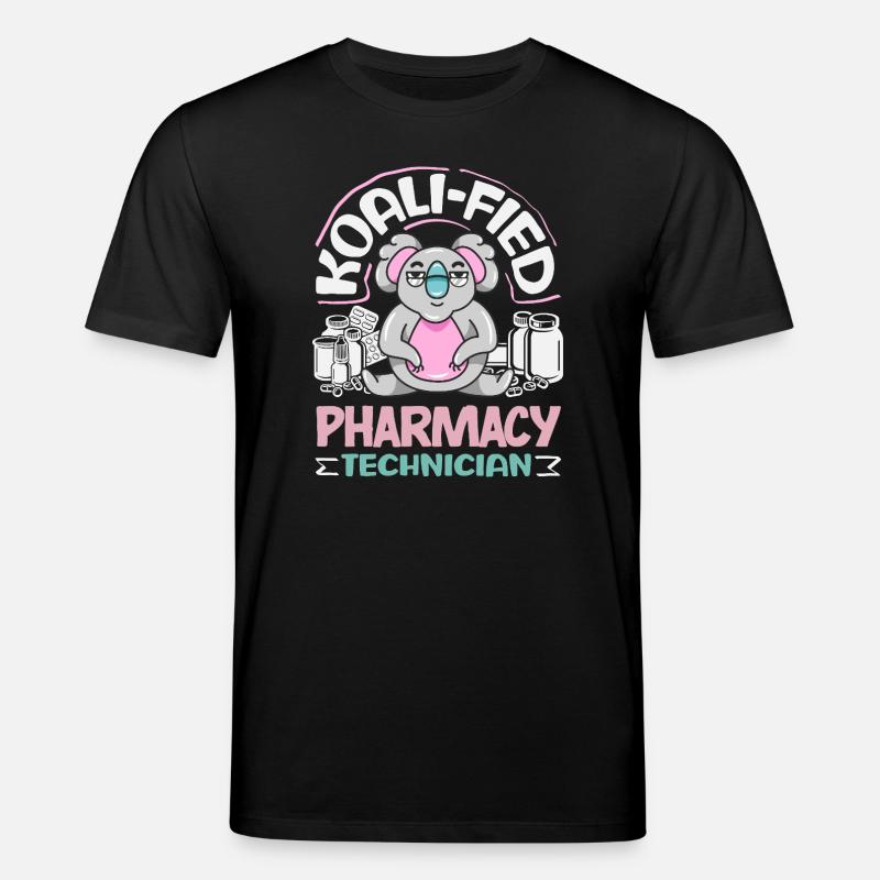 Pharmacien Technicien Pharmaceutique - T-shirt bio CREATOR Stanley/Stella Unisexe - noir