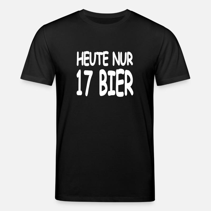 Bier - Stanley/Stella Unisex Bio-T-Shirt CREATOR  - Schwarz
