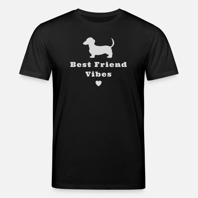 Teckel Dackel - T-shirt bio CREATOR Stanley/Stella Unisexe - noir
