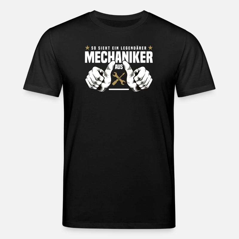 Mechaniker - Stanley/Stella Unisex Bio-T-Shirt CREATOR  - Schwarz