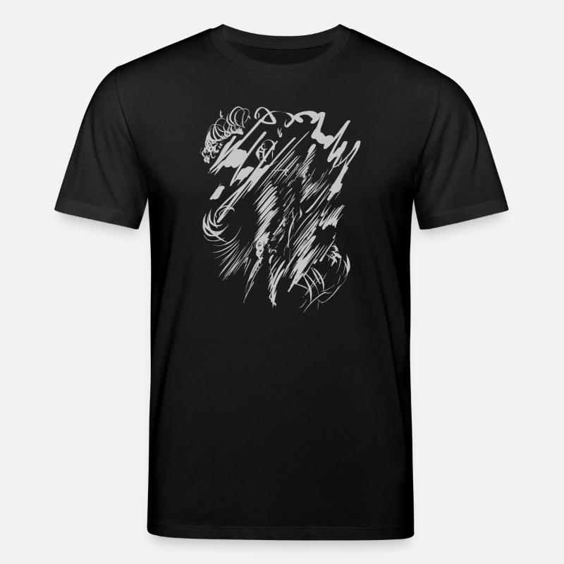 Hintergrund Abstrakte Kunst - Grau - Stanley/Stella Unisex Bio-T-Shirt CREATOR  - Schwarz