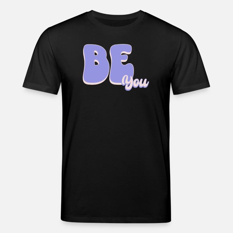 Sei einfach DU - Stanley/Stella Unisex Bio-T-Shirt CREATOR  - Schwarz