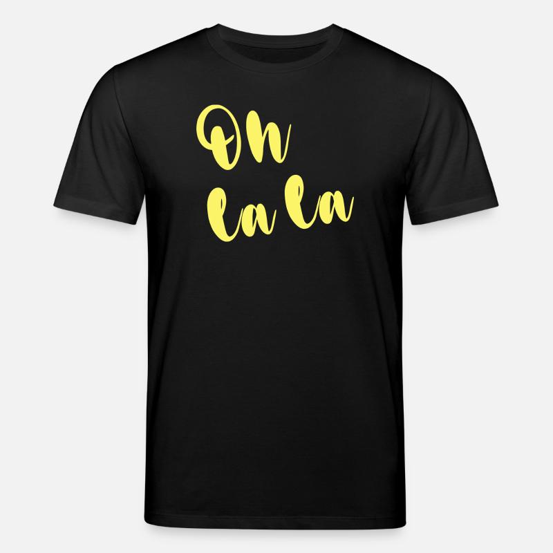 OH LA LA - Stanley/Stella Unisex Bio-T-Shirt CREATOR  - Schwarz