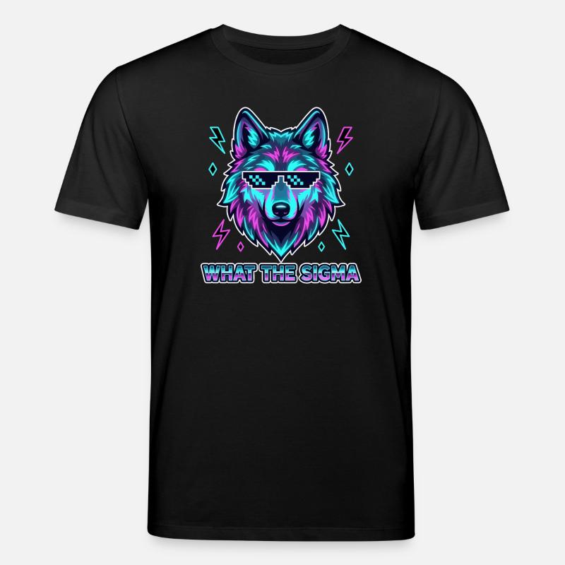 Que le Loup Sigma - T-shirt bio CREATOR Stanley/Stella Unisexe - noir