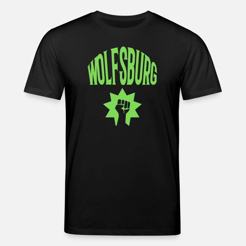 Wolfsburg - T-shirt bio CREATOR Stanley/Stella Unisexe - noir