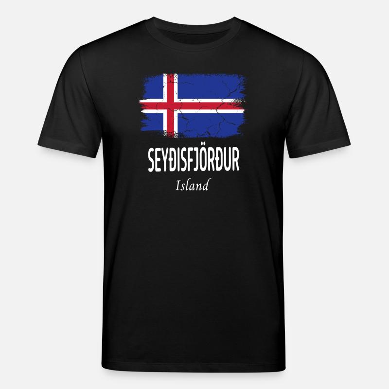 seyðisfjörður - T-shirt bio CREATOR Stanley/Stella Unisexe - noir
