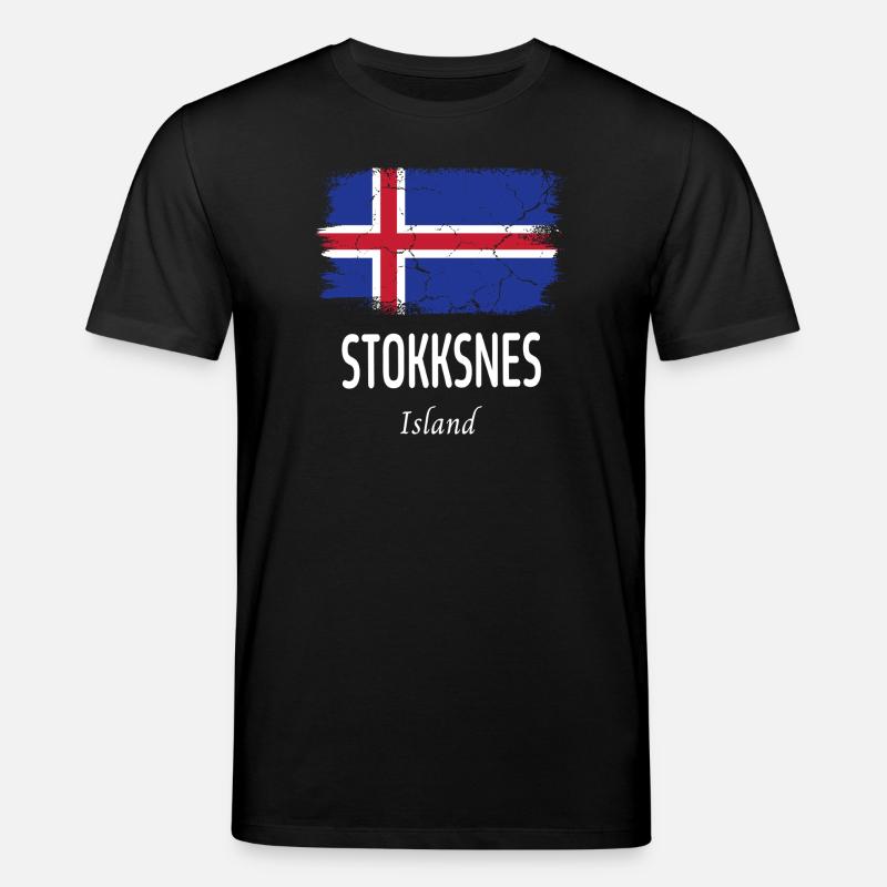 Stokksnes - T-shirt bio CREATOR Stanley/Stella Unisexe - noir