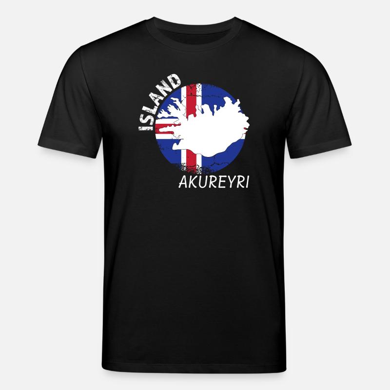 Akureyri - Stanley/Stella Unisex Bio-T-Shirt CREATOR  - Schwarz