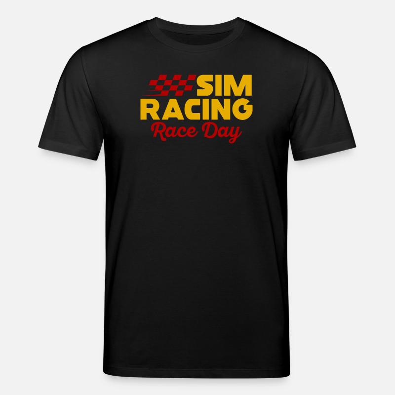 Journée de course de simulation - T-shirt bio CREATOR Stanley/Stella Unisexe - noir