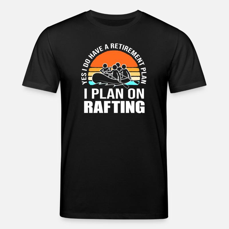 Paddelboot Kajakfahren Kajak Rafting - Stanley/Stella Unisex Bio-T-Shirt CREATOR  - Schwarz