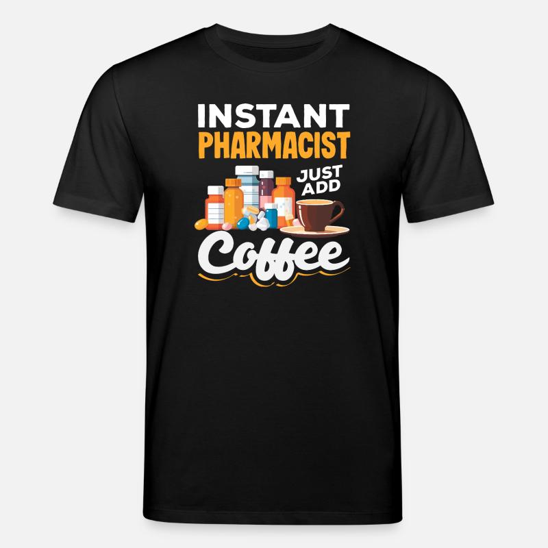 Apotheker Pharmazeutisch-technischer - Stanley/Stella Unisex Bio-T-Shirt CREATOR - Schwarz