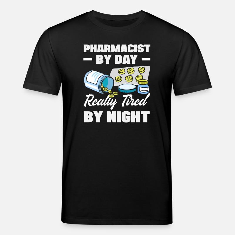 Pharmacien Technicien Pharmaceutique - T-shirt bio CREATOR Stanley/Stella Unisexe - noir