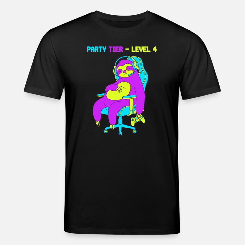 Party Tier Level 4 - Stanley/Stella Unisex Bio-T-Shirt CREATOR - Schwarz