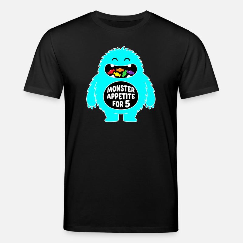 5e anniversaire de Monster Appetite - T-shirt bio CREATOR Stanley/Stella Unisexe - noir