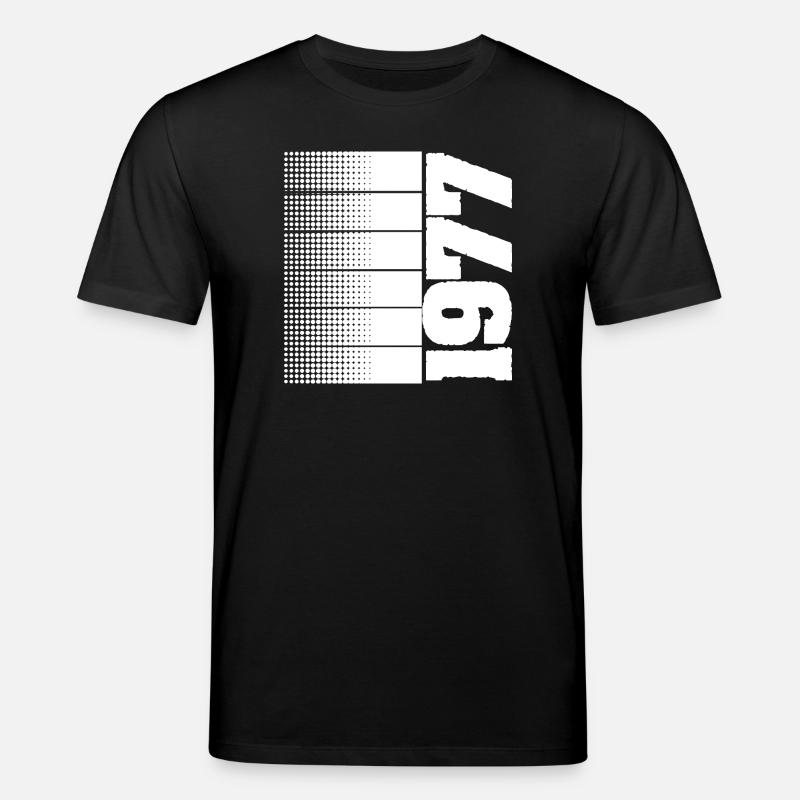 1977 - Stanley/Stella Unisex Bio-T-Shirt CREATOR  - Schwarz