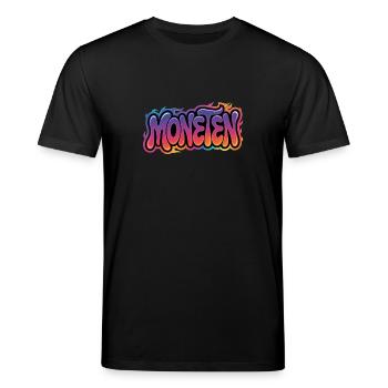 Moneten - Mème Drôle de Taxes - T-shirt bio CREATOR Stanley/Stella Unisexe - noir - Devant - Alina (178cm) & Michal (187cm)