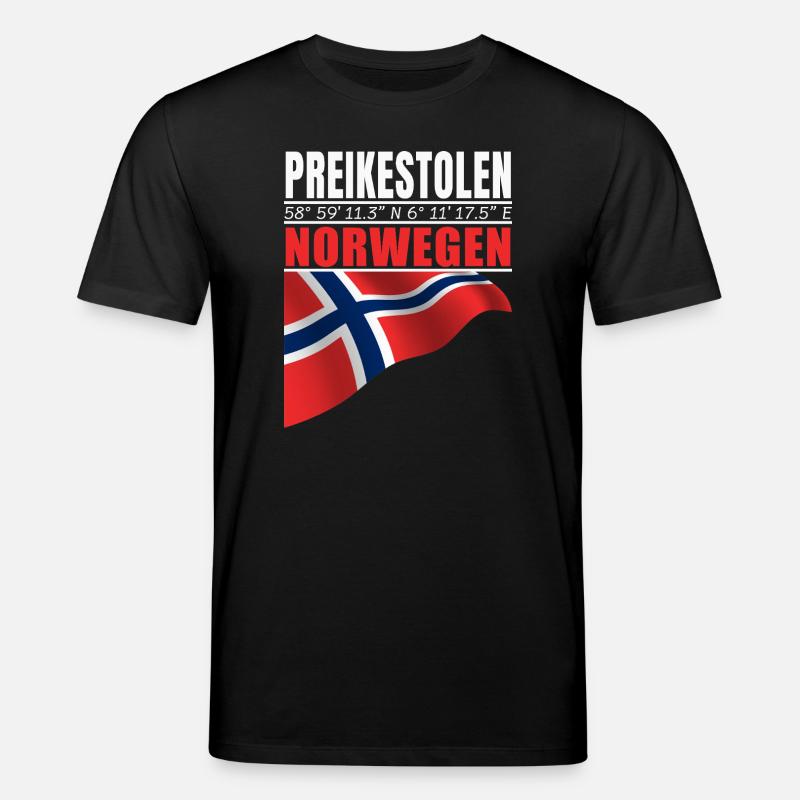 Preikestolen - T-shirt bio CREATOR Stanley/Stella Unisexe - noir