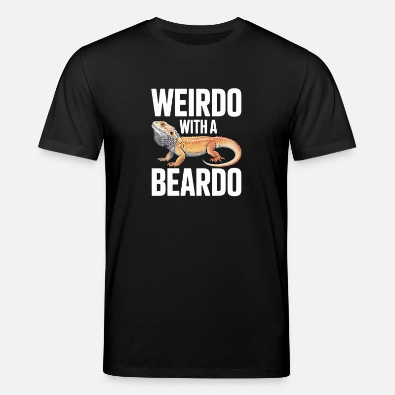 Un Drôle avec un Beardo - T-shirt bio CREATOR Stanley/Stella Unisexe - noir