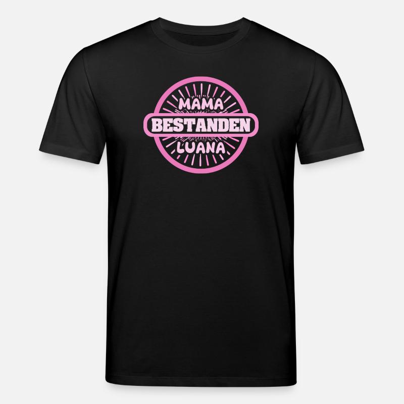 Luana als Vorname - Stanley/Stella Unisex Bio-T-Shirt CREATOR - Schwarz
