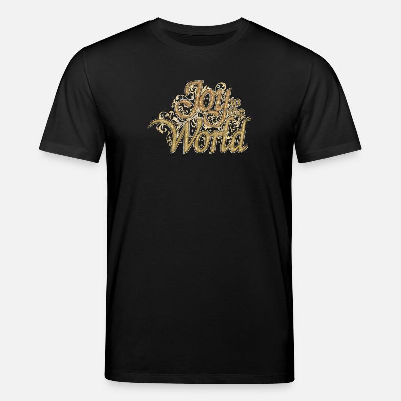 Joy to the World - Stanley/Stella Unisex Bio-T-Shirt CREATOR - Schwarz