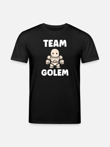 Team golem - Stanley/Stella CREATOR Unisex Organic T-Shirt - black