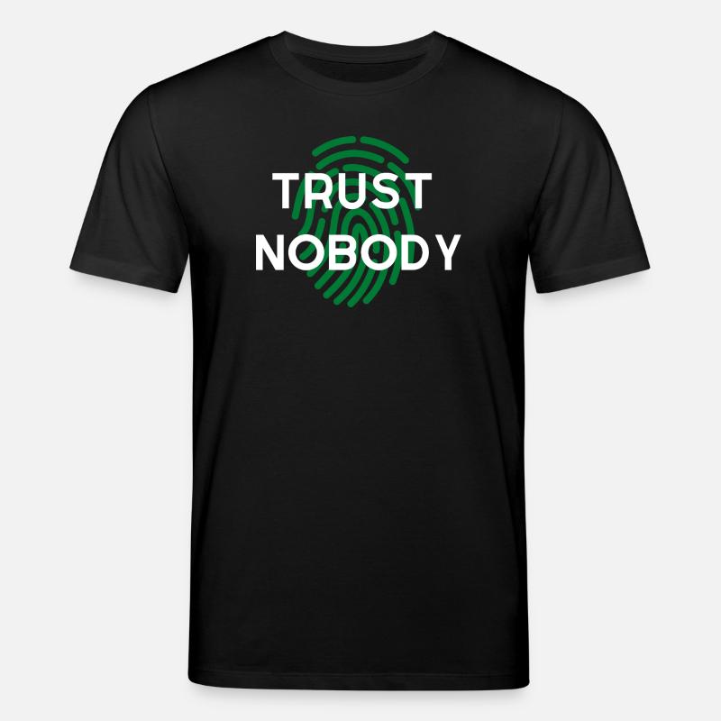WIDM - Ne faites confiance à personne. - T-shirt bio CREATOR Stanley/Stella Unisexe - noir