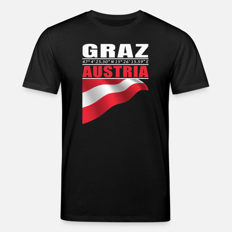 Graz - Stanley/Stella Unisex Bio-T-Shirt CREATOR  - Schwarz