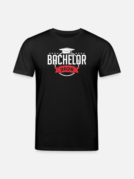 Bachelor 2026 Graduation Graduation - Stanley/Stella CREATOR Unisex Organic T-Shirt - black