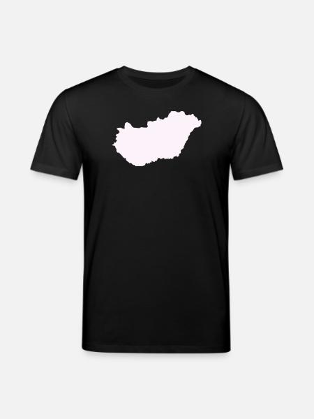 Hungary Country - Stanley/Stella CREATOR Unisex Organic T-Shirt - black