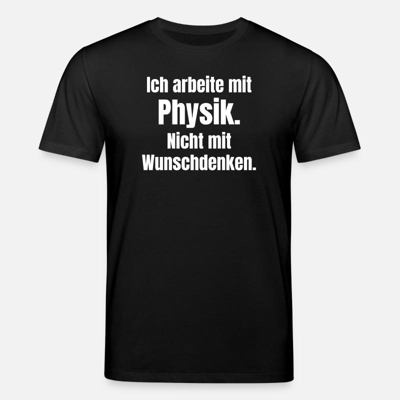 Physik statt Wunschdenken - Stanley/Stella Unisex Bio-T-Shirt CREATOR - Schwarz