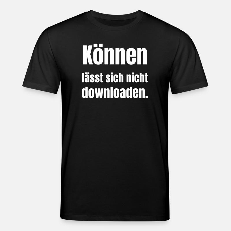 Konen cannot be downloaded - Stanley/Stella CREATOR Unisex Organic T-Shirt - black