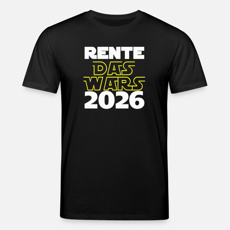 Pension 2026, c’est tout - T-shirt bio CREATOR Stanley/Stella Unisexe - noir