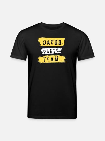 Davos Party Team Après Ski - Stanley/Stella CREATOR Unisex Organic T-Shirt - black