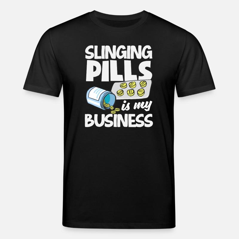 Pharmacien Technicien Pharmaceutique - T-shirt bio CREATOR Stanley/Stella Unisexe - noir