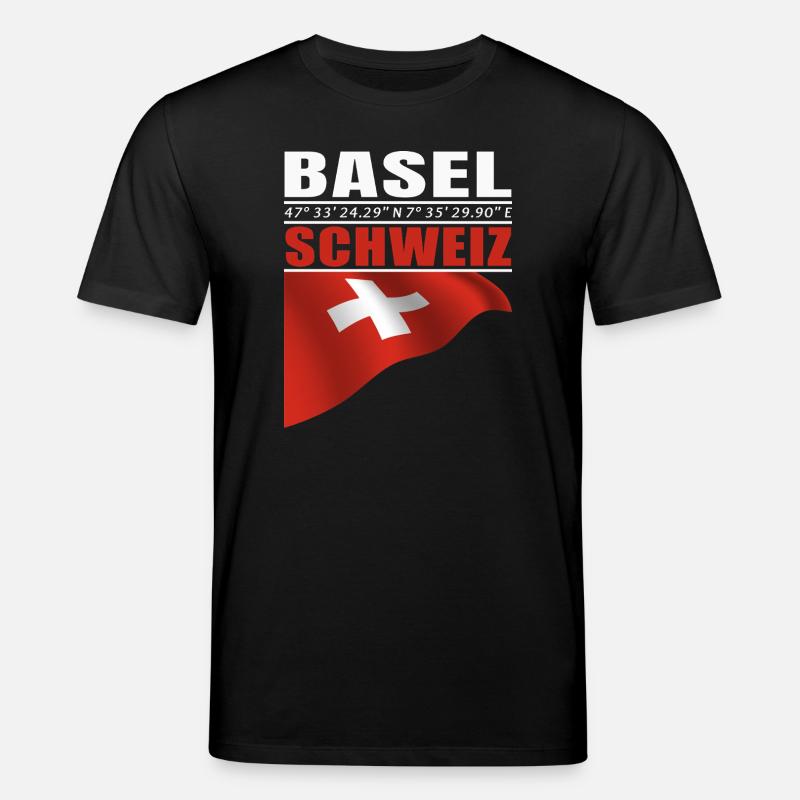 Basel - Stanley/Stella Unisex Bio-T-Shirt CREATOR  - Schwarz