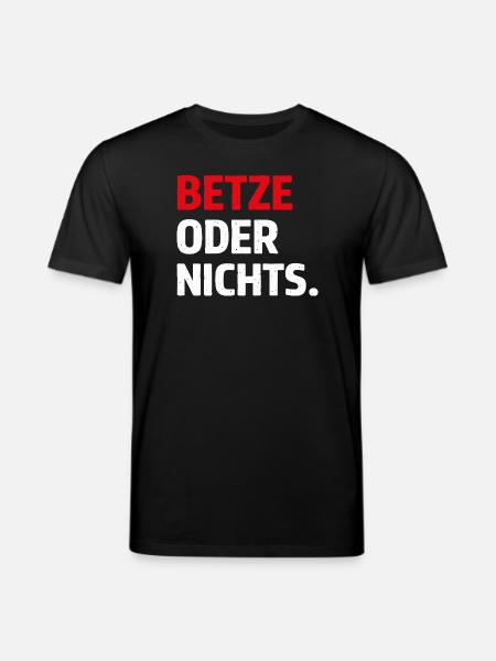 Betze oder nichts – Kaiserslautern Statement Shirt - Stanley/Stella Unisex Bio-T-Shirt CREATOR  - Schwarz