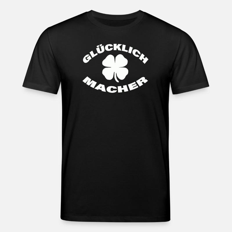 GLÜCKLICHMACHER - Stanley/Stella Unisex Bio-T-Shirt CREATOR - Schwarz