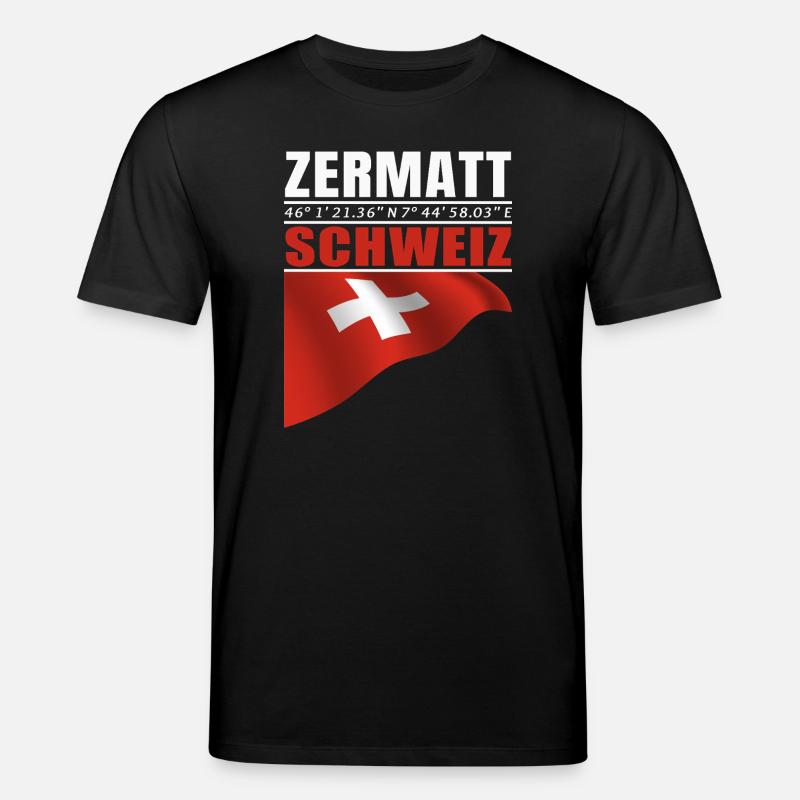 Zermatt - Stanley/Stella Unisex Bio-T-Shirt CREATOR  - Schwarz