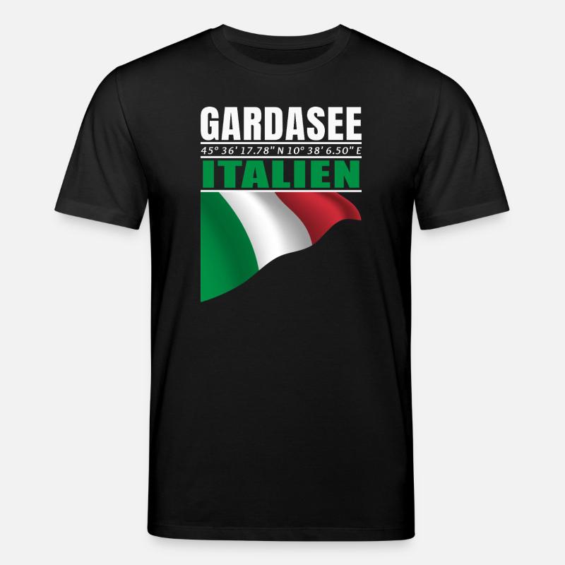 Lac de Garde - T-shirt bio CREATOR Stanley/Stella Unisexe - noir