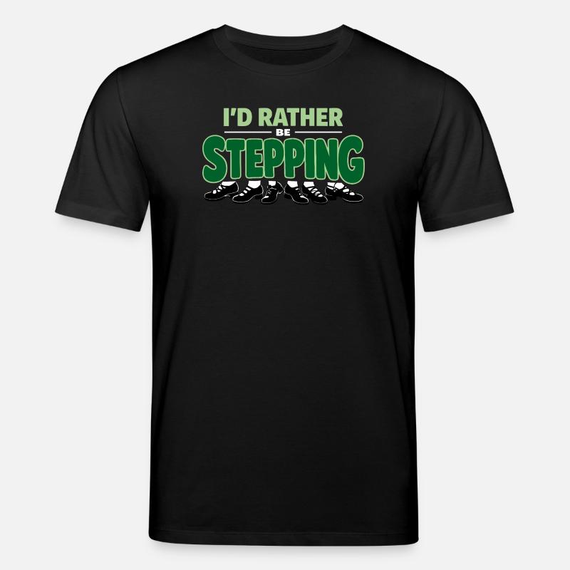 Irischer Tanz Step-dancing Celtic Fan - Stanley/Stella Unisex Bio-T-Shirt CREATOR  - Schwarz