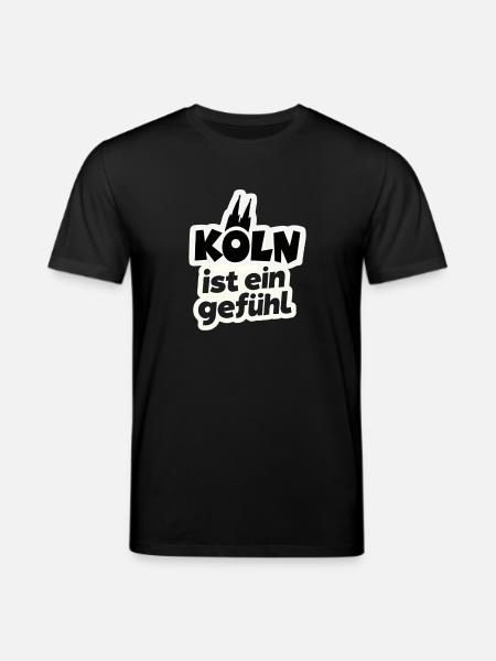 Cologne is a feeling Cologne cathedral - Stanley/Stella CREATOR Unisex Organic T-Shirt - black